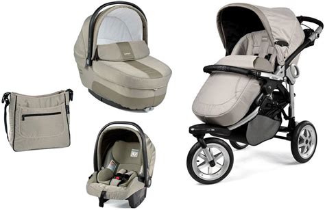 Nastavenie opierky chrbta a podpery nôh kočíka Peg Perego GT3