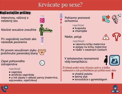 Infografika s príčinami krvácania v tehotenstve