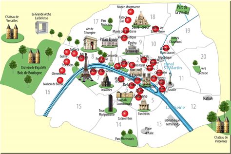 Mapa Paríža s vyznačeným 13. obvodom