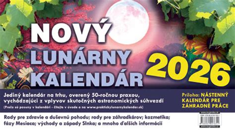 Infografika - lunárny kalendár