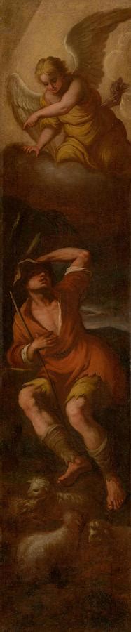 Ilustrácia anjelov oznamujúcich pastierom