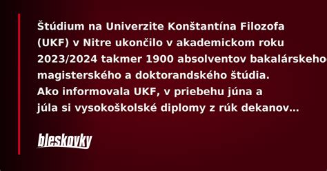 Štruktúra prijímacieho konania na UKF