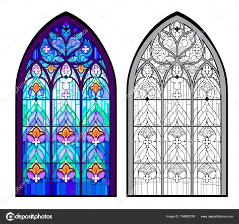 Návrh vitrážového okna Ľudovíta Fullu