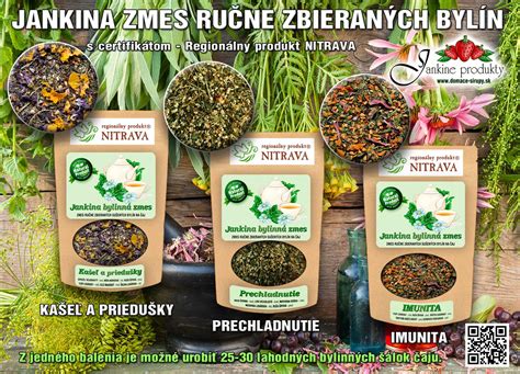 Zmes bylín na prípravu čaju proti poteniu
