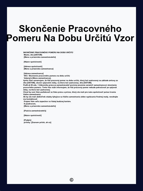 Grafické znázornenie časovej osi pracovného pomeru na dobu určitú