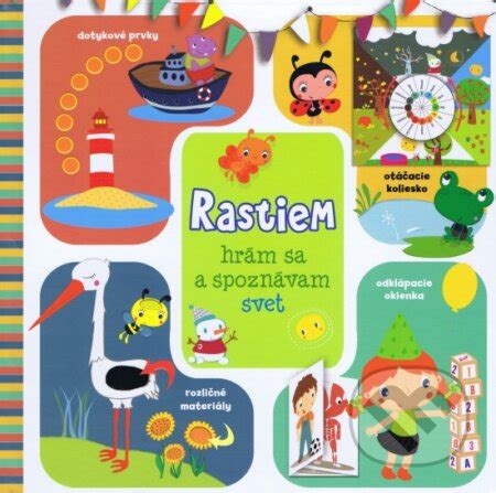 Rozloženie strán knihy Ako rastiem s ilustráciami