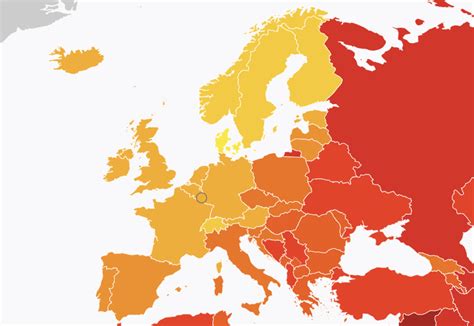 Mapa s právnou úpravou súrodeneckého materstva v Európe