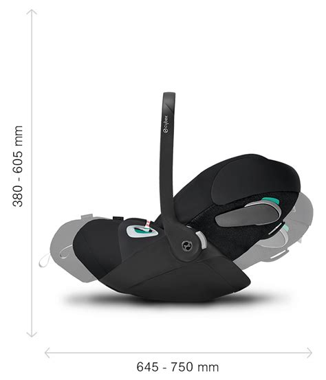 Ilustrácia autosedačky Cybex Cloud Z i-Size s dieťaťom