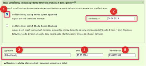 Grafické znázornenie 5-ročnej lehoty na podanie dodatočného daňového priznania.