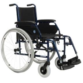 Ilustrácia rôznych typov mechanických invalidných vozíkov