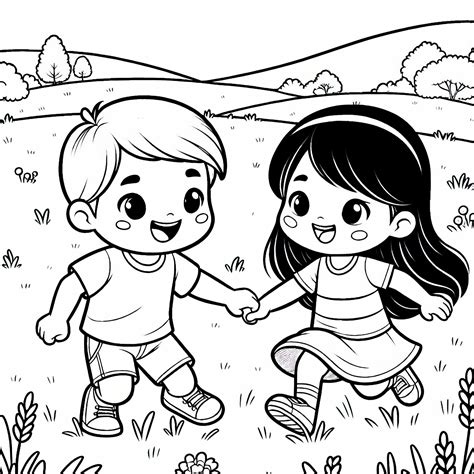 Dve deti rozprávajúce sa