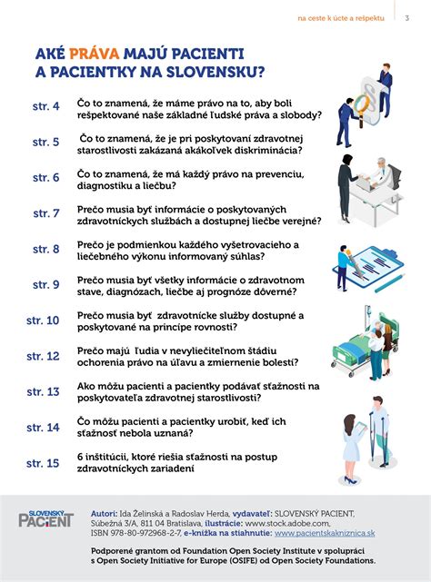 Ilustrácia práv pacienta