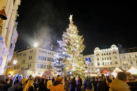 Betlehemský stromček na námestí