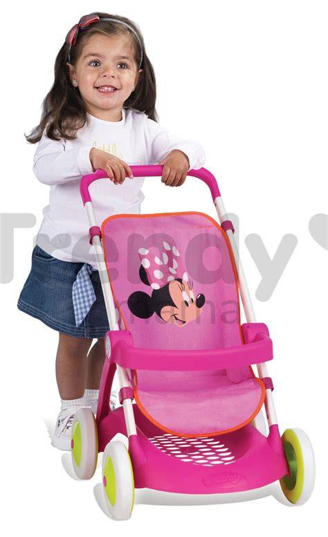 Športový kočík pre bábiku Minnie