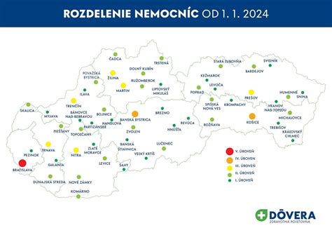 Mapa nemocníc v Bratislave