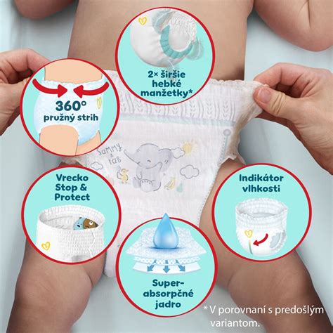 Porovnanie typov plienok Pampers