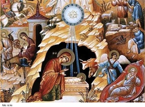 Ilustrácia narodenia Ježiša