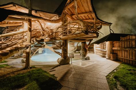 Ilustrácia rôznych bazénov v Gorący Potok