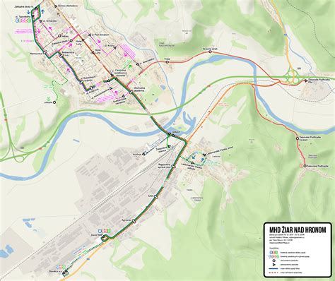 Mapa Žiaru nad Hronom