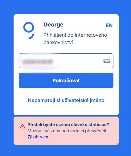 Rozhranie aplikácie George