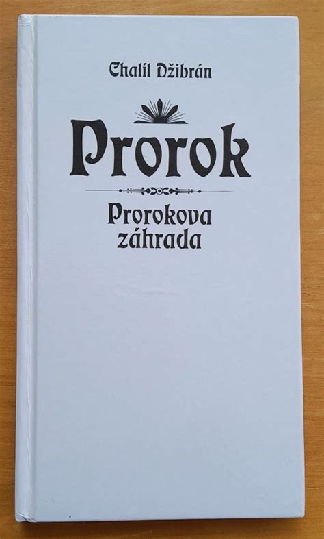 obálka knihy Prorok od Chalíla Džibrána