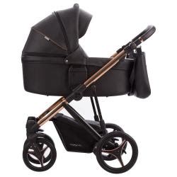 Ilustrácia kočíka Bebetto s pripojenou autosedačkou pomocou adaptérov