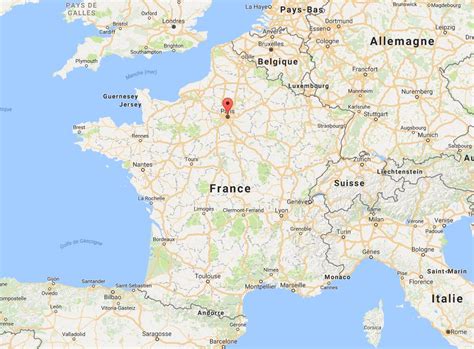 Mapa Monaka, Paríža a Marrákeša