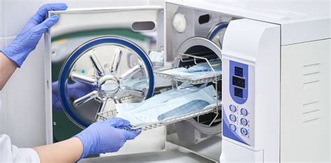 Schéma zobrazujúca proces sterilizácie v roztoku
