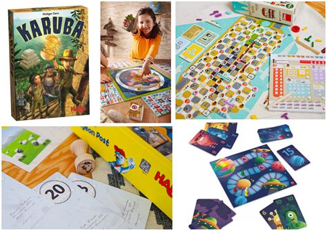 Obrázok zobrazujúci rôzne spoločenské hry vhodné pre deti