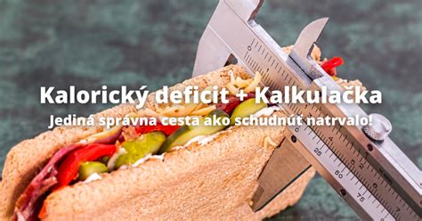 Graf znázorňujúci kalorický deficit a jeho vplyv na chudnutie