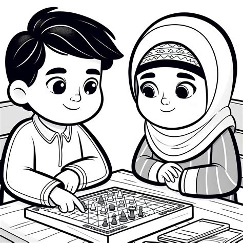 Deti hrajú stolovú hru Domino