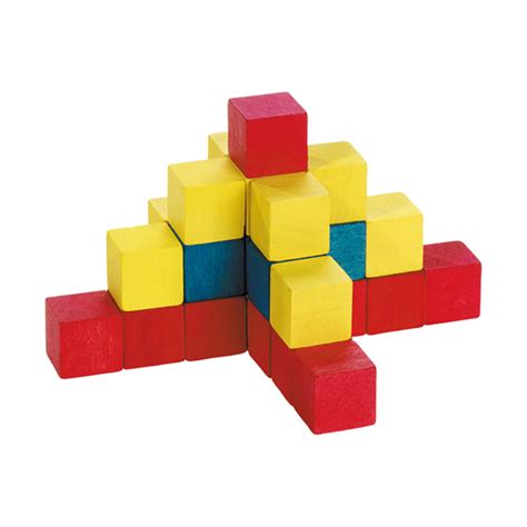 Deti triedia farebné kocky podľa tvaru a farby