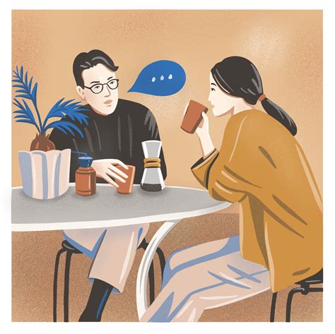 Ilustrácia pokojnej atmosféry pre rozhovor.