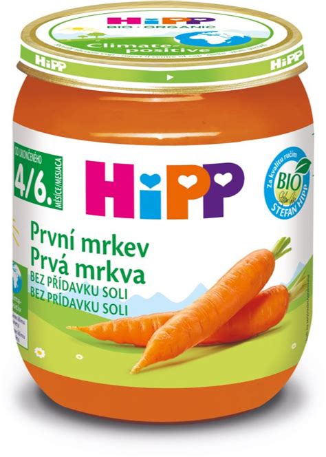 Ilustrácia mrkvy a ingrediencií na detský príkrm
