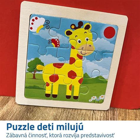 Ilustrácia rôznych druhov puzzle pre deti