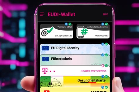 Ilustrácia digitálnej peňaženky EUDI Wallet