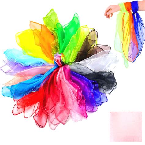 Šatky rôznych farieb a vzorov pre deti