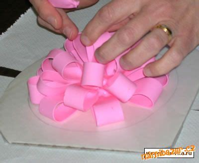 Výroba mašle s tavnou pištoľou