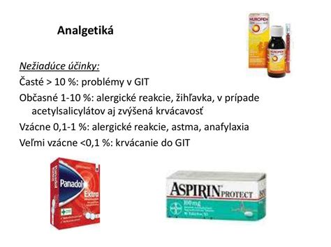 Tabuľka interakcií Xanaxu s inými liekmi