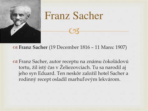 História hotela Sacher vo Viedni