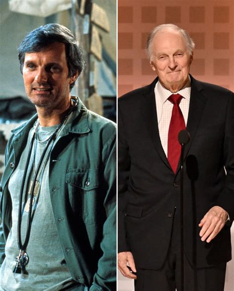 Alan Alda ako mladý herec
