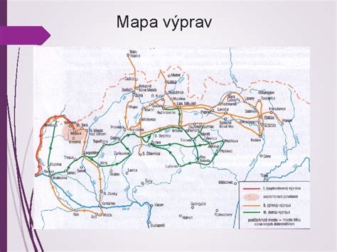 Mapa Alexandrových prvých výprav