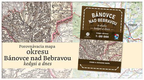 Mapa Bánoviec nad Bebravou s vyznačenými lokalitami