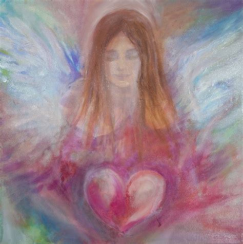 Anjel so srdcom v rukách