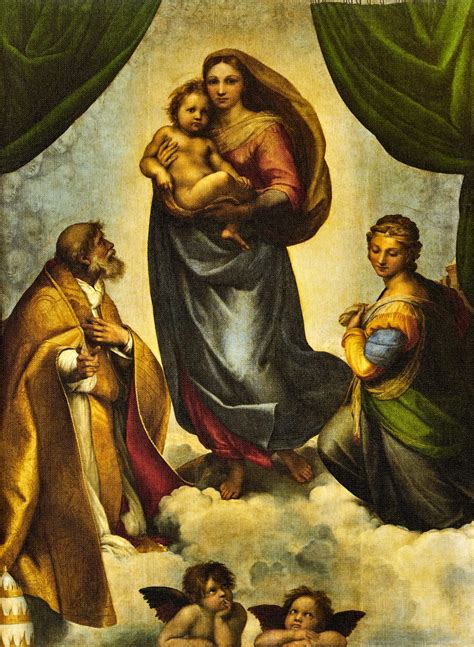 Sixtínska Madonna od Rafaela