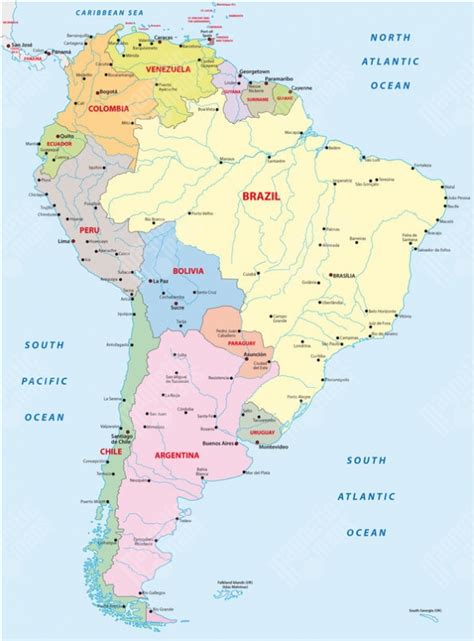 Mapa Južnej Ameriky s vyznačenými krajinami s rôznymi legislatívami o potratoch