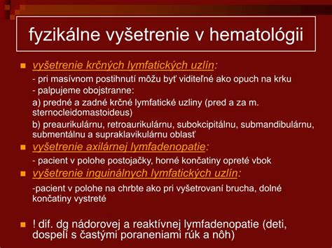 Schéma detekcie sentinelových lymfatických uzlín
