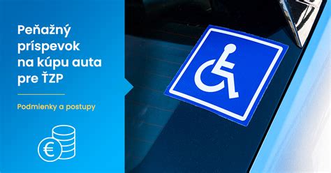 Výpočet príspevku na kúpu auta pre osoby s ŤZP