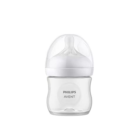 Ilustrácia dojčenskej fľaše Philips Avent Natural Response s držadlami