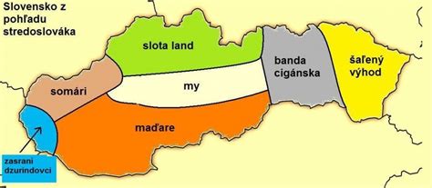 Mapa s vyznačenými miestami, kde sa odohrávajú príbehy
